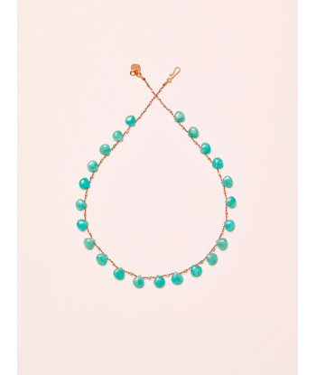 COLLIER BEETLE AMAZONITE Profitez des Offres !