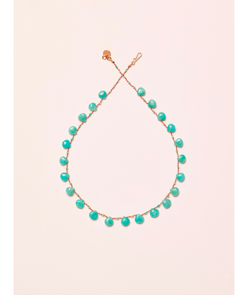 COLLIER BEETLE AMAZONITE Profitez des Offres !