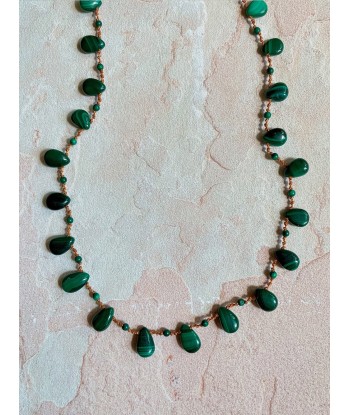 COLLIER SAVANNAH MALACHITE destockage