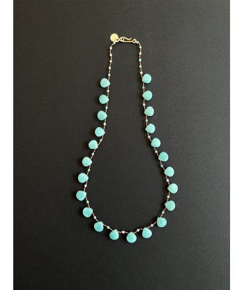 COLLIER BEETLE AMAZONITE Profitez des Offres !