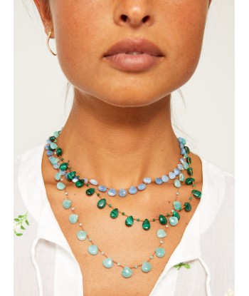 COLLIER BEETLE AMAZONITE Profitez des Offres !