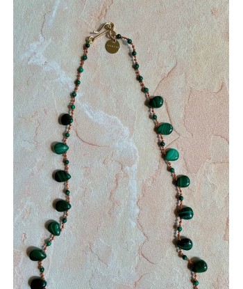 COLLIER SAVANNAH MALACHITE destockage