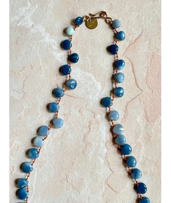 COLLIER BERRYBLUE OPALE BLEUE Découvrez la collection