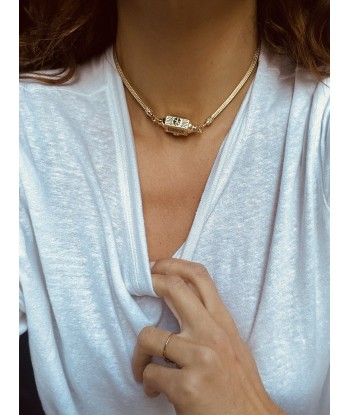 CHAINE INDIAN CHOCKER 14K en linge