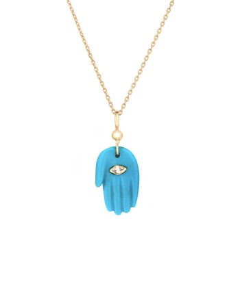 COLLIER TIGER EYE TURQUOISE votre