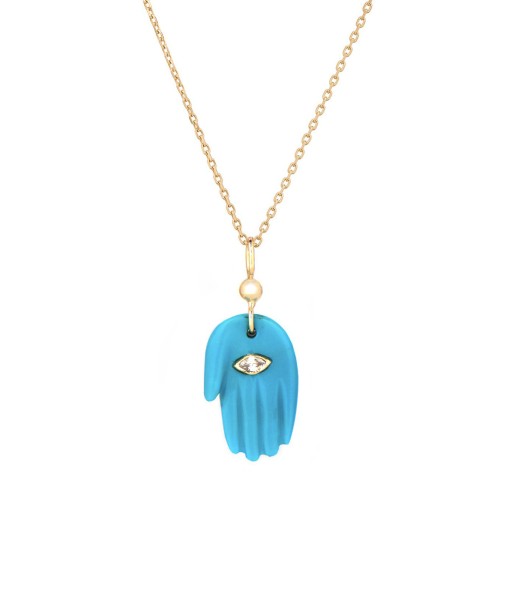 COLLIER TIGER EYE TURQUOISE votre