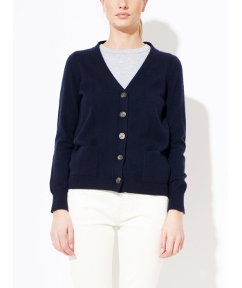 CARDIGAN WILLIAM NERO NAVY des créatures d'habitude