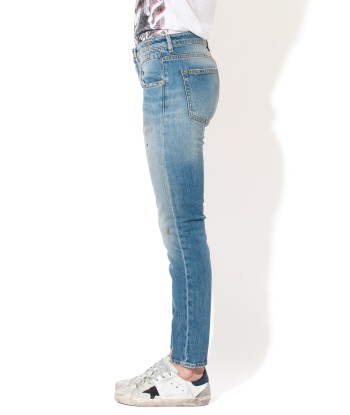 JEAN BOY SKINNY brillant des détails fins