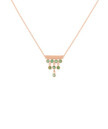 COLLIER MULTI TOURMALINE DIAM l'achat 