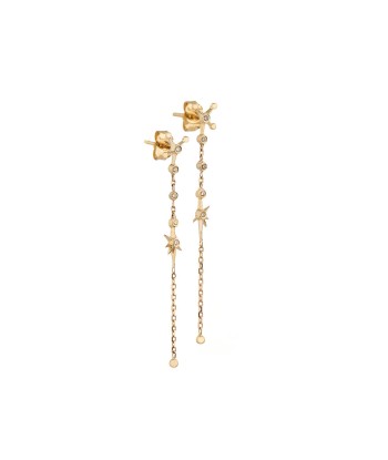 BOUCLE D'OREILLE CONSTELLATION CHAINE 50-70% off 