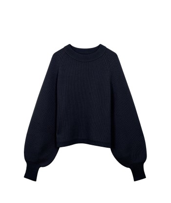 PULL MARLOW NERO NAVY pas cher 