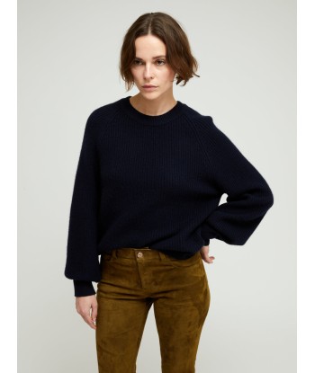 PULL MARLOW NERO NAVY pas cher 