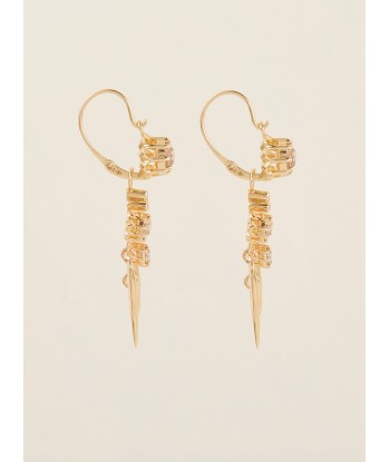 BOUCLES D'OREILLES ARLESIENNES OR ET DIAMANTS 50-70% off 