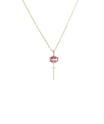 COLLIER TOURMALINE ROSE store