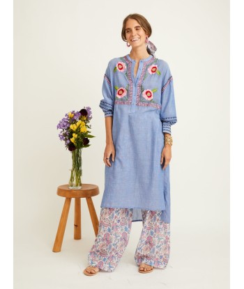 ROBE IKKAT HIBISCUS Pour