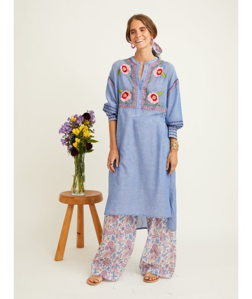 ROBE IKKAT HIBISCUS Pour