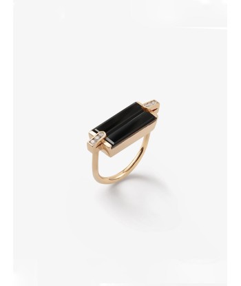 BAGUE VILLA IDA DOUBLE ONYX l'achat 