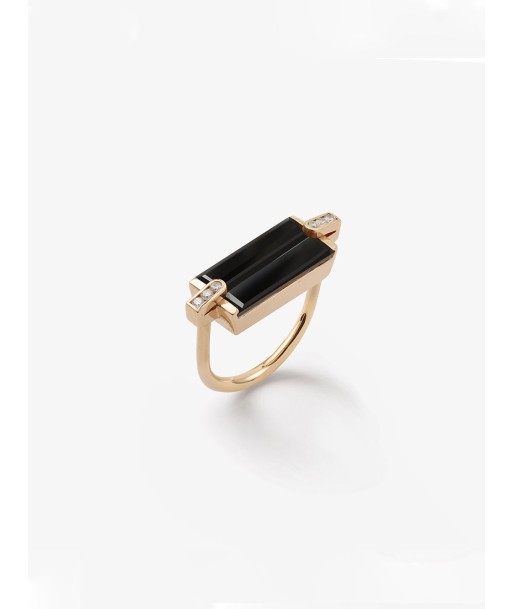 BAGUE VILLA IDA DOUBLE ONYX l'achat 