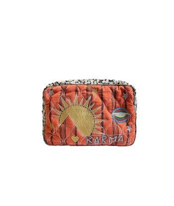 POCHETTE KARMA COTON ORANGE en ligne