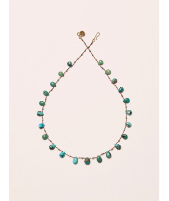 COLLIER POWHATAN TURQUOISE Dans la société mordern