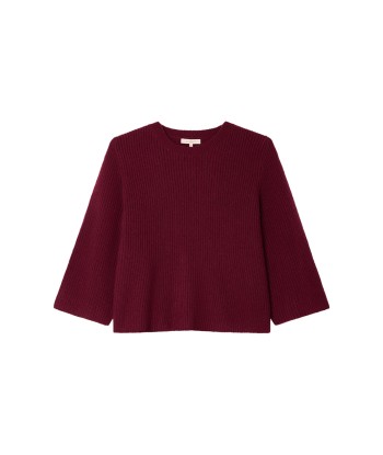 PULL FLARE BORDEAUX online