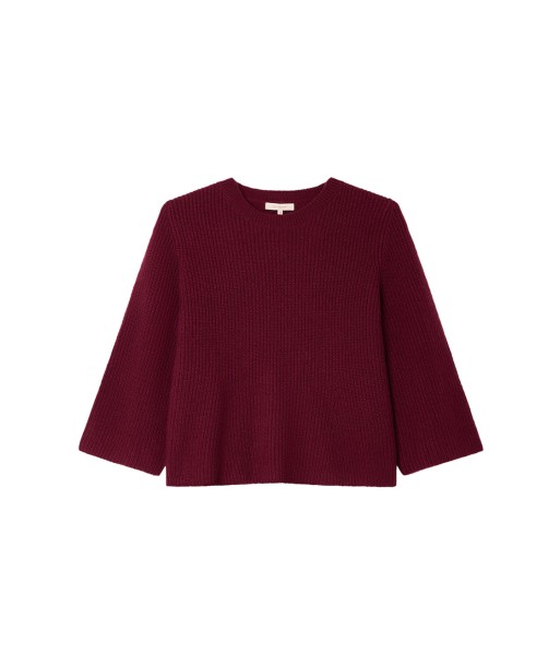 PULL FLARE BORDEAUX online