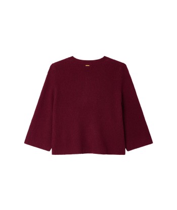 PULL FLARE BORDEAUX online