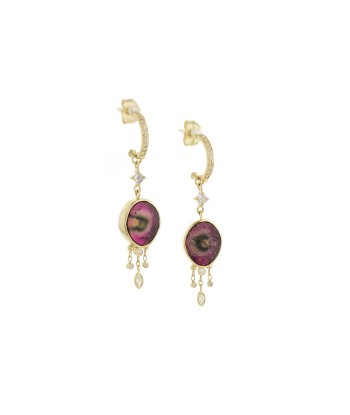 BOUCLES D'OREILLES TOURMALINES ET DIAMANTS Comment ça marche