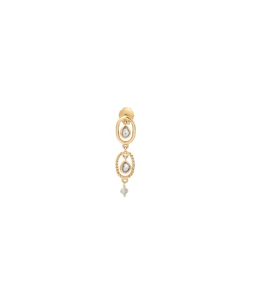 BOUCLE D'OREILLE DOUBLE DIAMANTS POLKI ouvre sa boutique