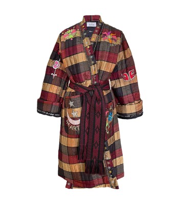 KIMONO LONG MYSTIC HEALER BURGUNDY sur le site 