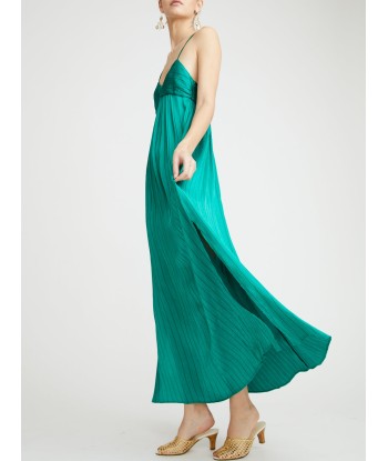 ROBE EN CRÉPON EMERALD en ligne