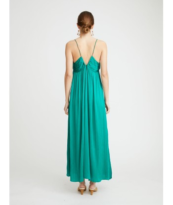 ROBE EN CRÉPON EMERALD en ligne