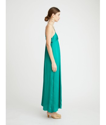 ROBE EN CRÉPON EMERALD en ligne