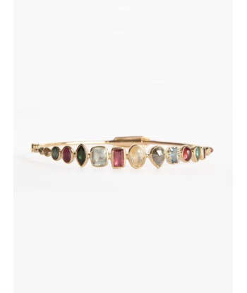 BRACELET SOURIANT TOURMALINE ET SAPHIR de France