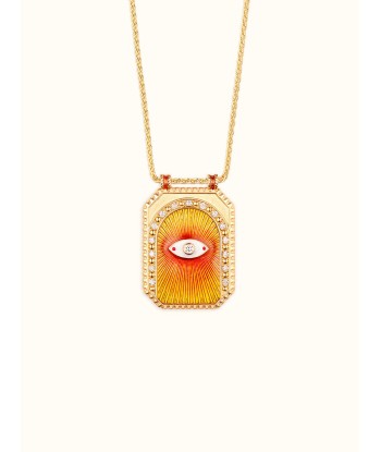 COLLIER SCAPULAIRE EYE PROTECT ORANGE destockage