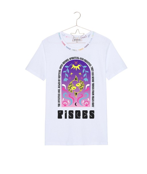 TEE SHIRT ASTRO BLANC PISCES ouvre sa boutique