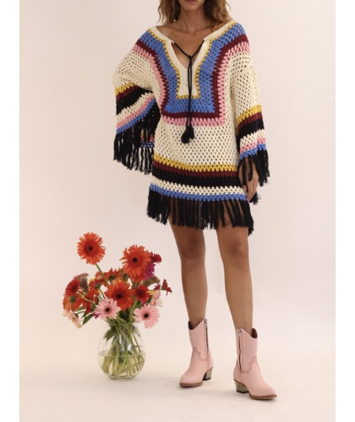 ROBE COURTE BYOND CROCHET à prix réduit toute l'année