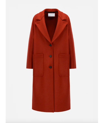 MANTEAU GREATCOAT PRESSED RED RUST s'inspire de l'anatomie humaine