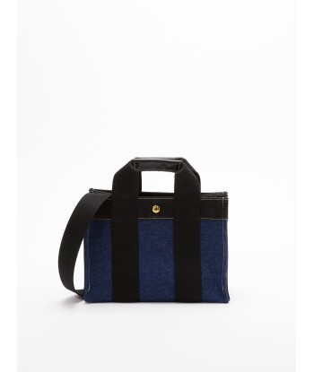 SAC TOTE S DENIM BLEU/BLACK Amélioration de cerveau avec