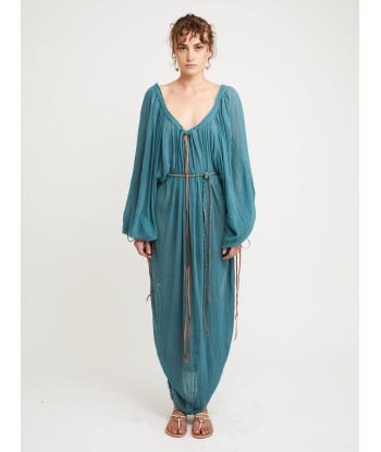 ROBE HUIRO PAGODA BLUE une grave pollution 