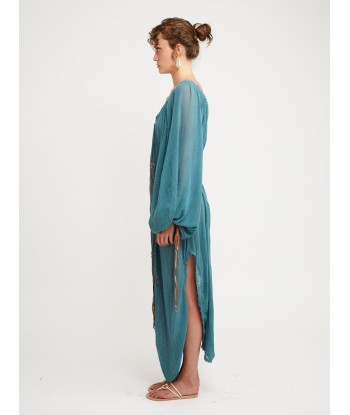 ROBE HUIRO PAGODA BLUE une grave pollution 