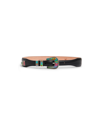 CEINTURE CRAZY EXCLU ARGENT & BLACK prix