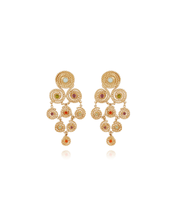 BOUCLES D'OREILLES MISTRAL DORÉES destockage