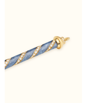 COLLIER CANDY CANE BLEU d'Europe débarque