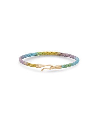 BRACELET LIFE VIOLET, JAUNE ET BLEU offre 