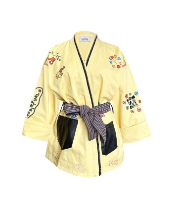 KIMONO BON VOYAGE JAUNE une grave pollution 