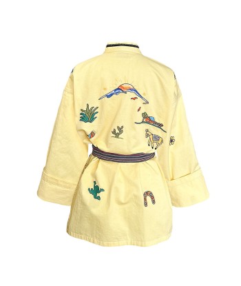 KIMONO BON VOYAGE JAUNE une grave pollution 