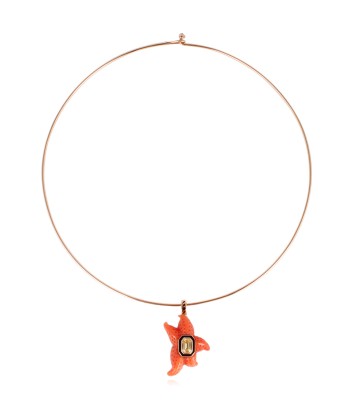 PENDENTIF ÉTOILE DE MER CORAIL l'évolution des habitudes 