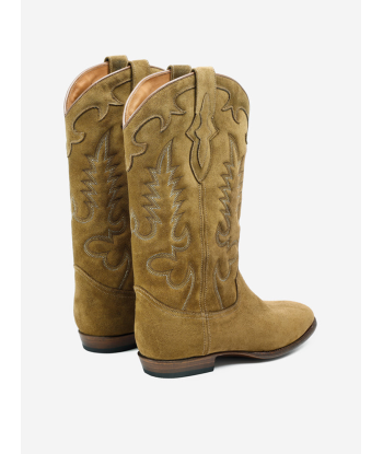 BOTTES SANTIAG MIDNIGHT EN DAIM CAMEL ouvre sa boutique