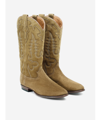 BOTTES SANTIAG MIDNIGHT EN DAIM CAMEL ouvre sa boutique